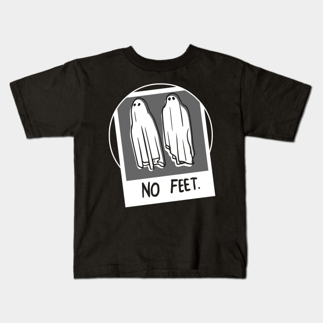 No Feet. Kids T-Shirt by DrMadness